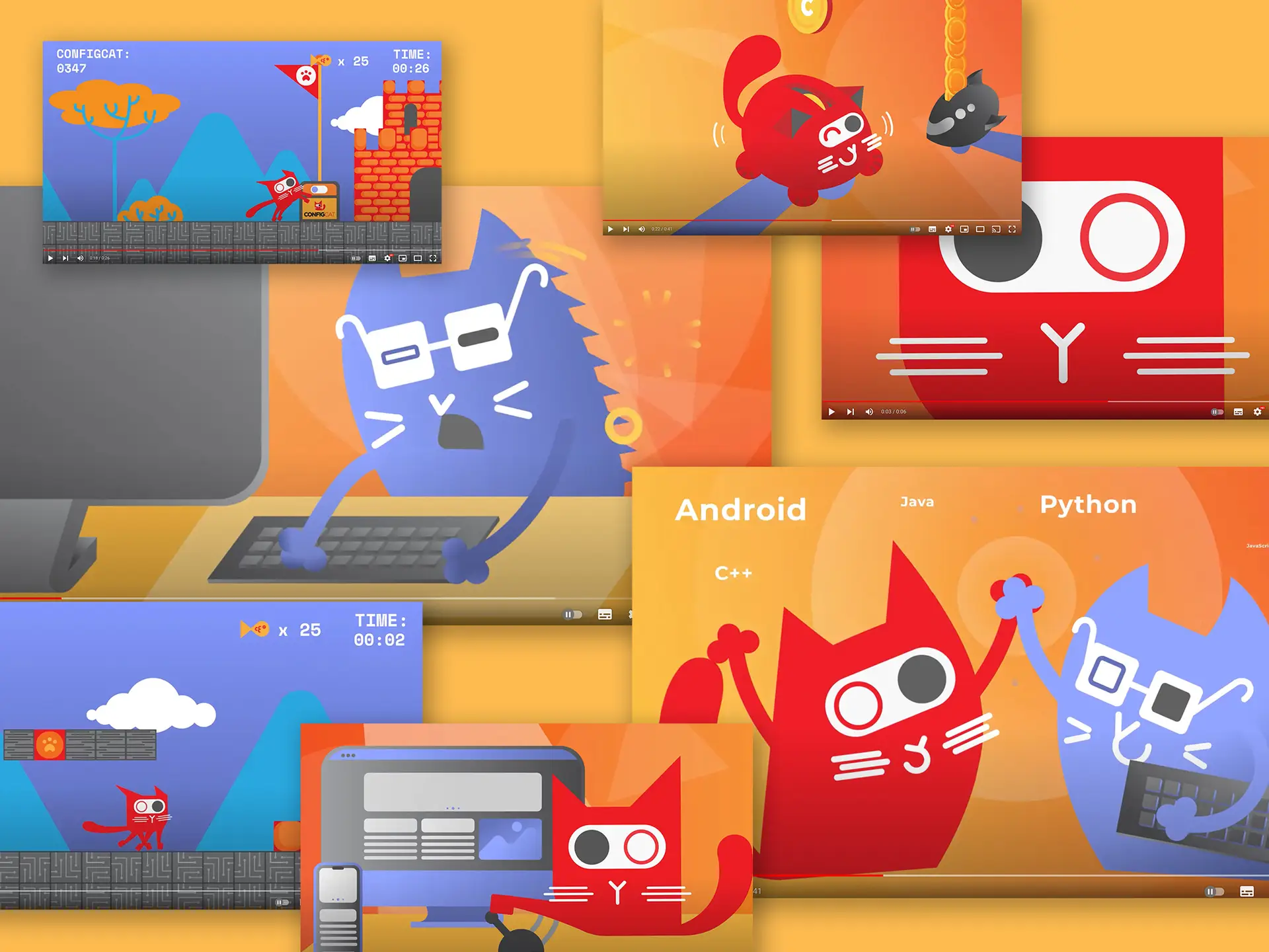 Config Cat Feature Flags Website Design