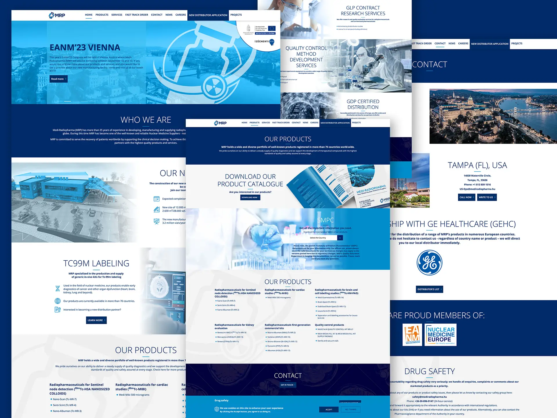 Medi-Radiopharma Website Programming