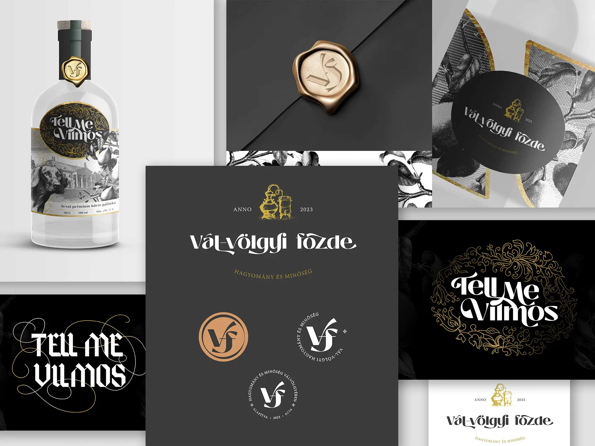 Vál Völgyi Főzde Corporate Identity Design