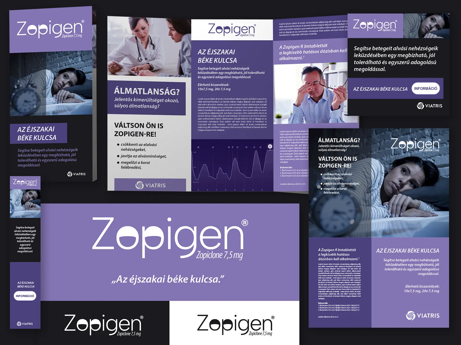 Viatris Zopigen Brand Identity Design